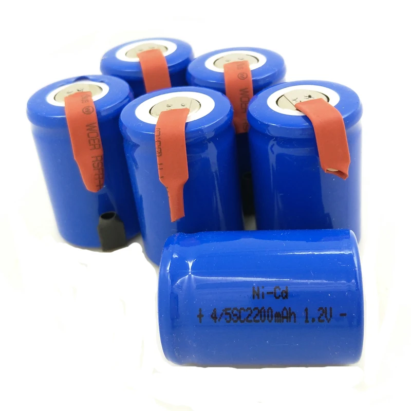 Laipuduo 4/5SC NI-CD SC2200mah аккумуляторные батареи 1 2 v SC power bank 2200mah аккумулятор SUB C |