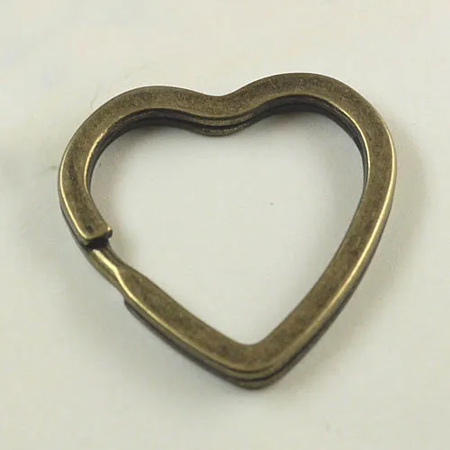 Antique Bronze tone Metal Cute Cartoon Key Holder Split Rings Ring Chain Keyfob Accessories DIY Findings | Украшения и аксессуары