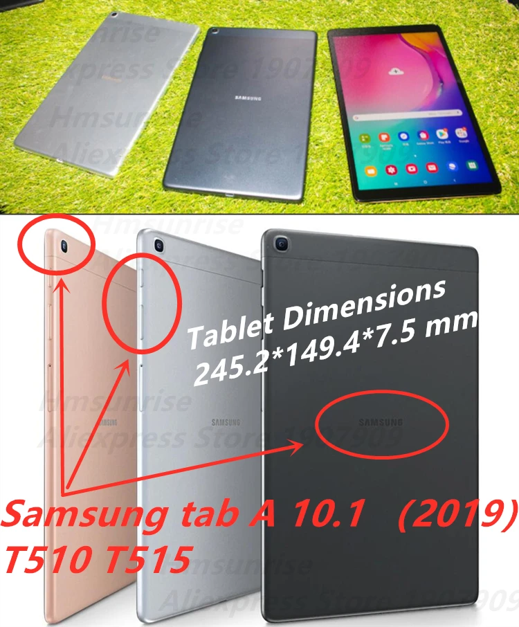 SM-T510 чехол для samsung Galaxy Tab A, 10,1 дюймов, T515, Прочный Гибридный чехол-подставка, вращающийся на ручке плечевой ремень, противоударный, для детей