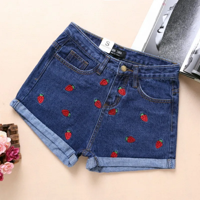 Короткие Feminino 2017 сезон: весна лето высокая талия джинсовые шорты для женщин