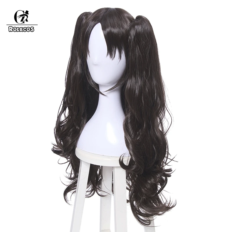 Головной убор для косплея ROLECOS Fate Stay Night Rin Tohsaka синтетические волосы черные