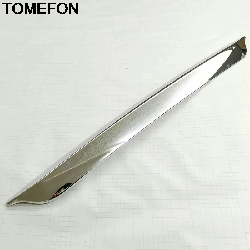 

TOMEFON For Jeep Cherokee 2014 2015 2016 2017 2018 Car Rear Trunk Bottom Bumper Protector Cover Trim Accessories ABS Chrome