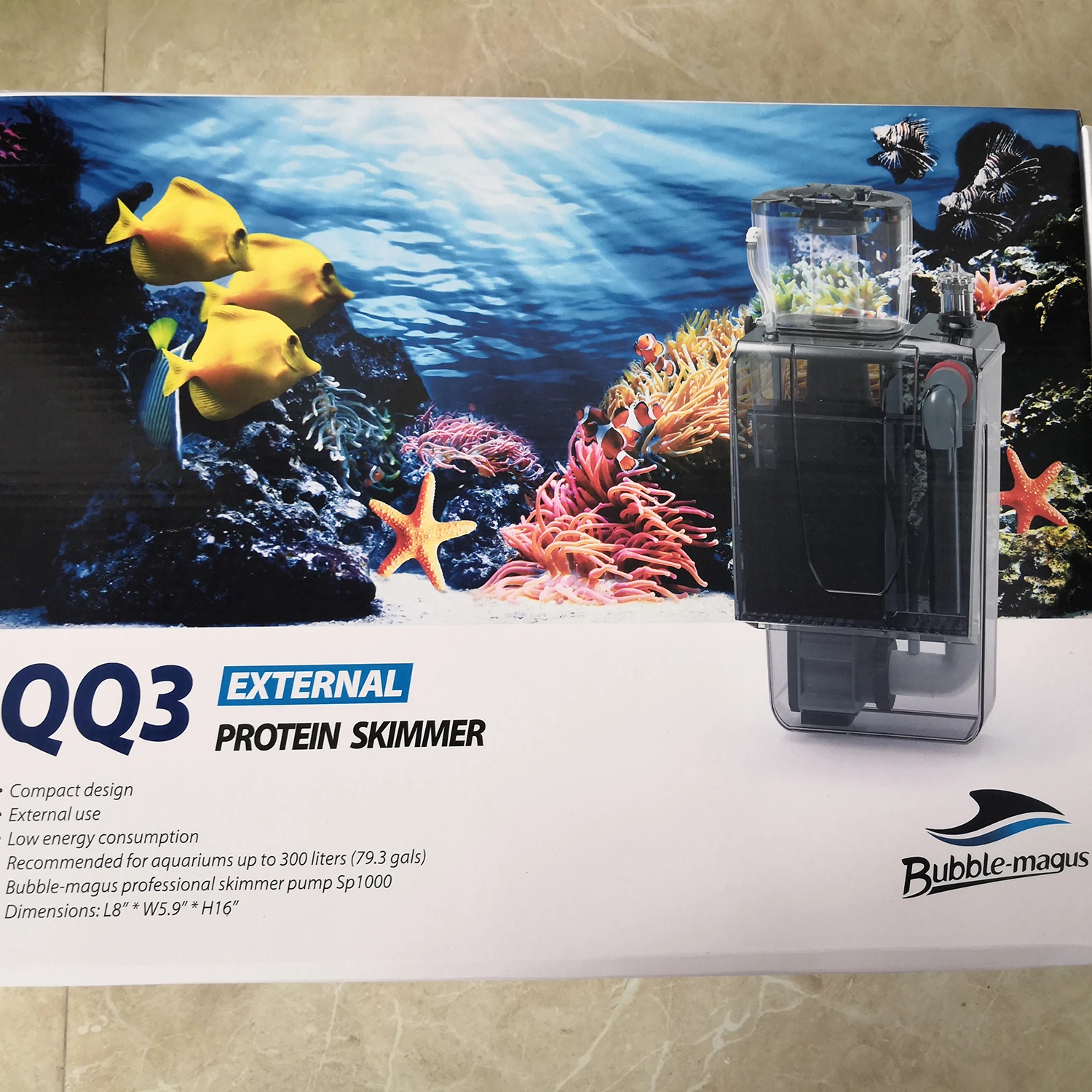 Bubble Magus BM QQ3 повесить на Nano Protein Skimmer Внешний насос для отстойника иглы колеса