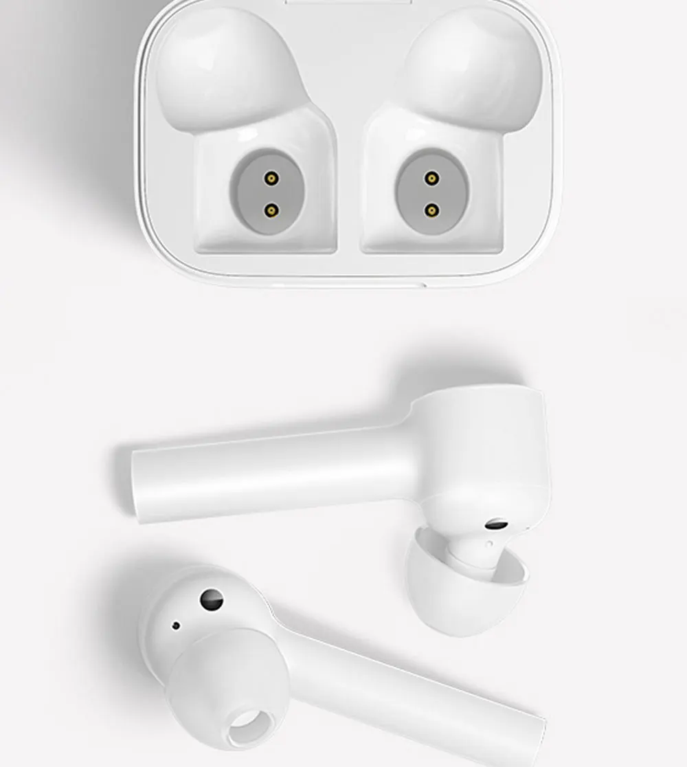 Беспроводные bluetooth-наушники Xiaomi Air/Redmi AirDots/AirDots Youth Tap, гарнитура для управления, 2 шт с зарядным устройством, вкладыши-вкладыши