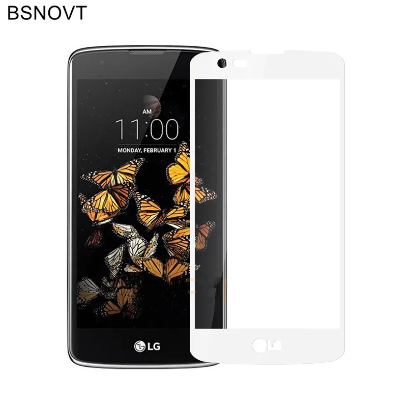 2 шт Защита экрана для LG K7 стекло закаленное полное покрытие M1 Tribute 5 Полное BSNOVT |