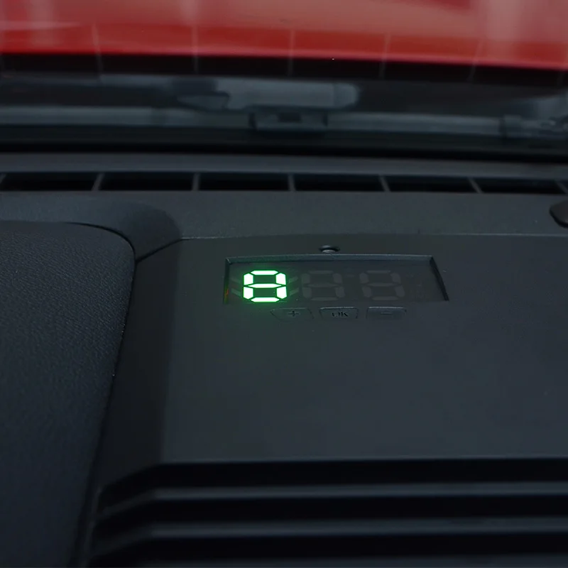 Head Up Display QHCP автомобильный HUD Дисплей Безопасный привод отражающий лобовое стекло экран проектор наклейка подходит для Ford Mustang - Название цвета: Head Up Display