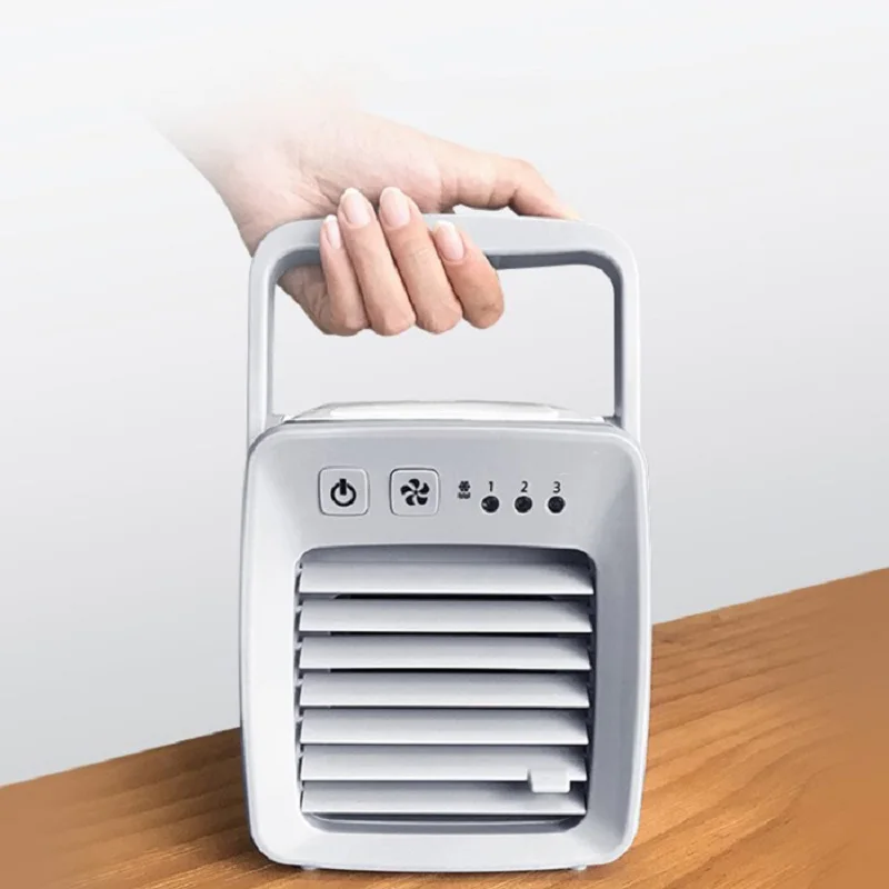 Новый USB портативный мини кондиционер вентилятор Космический охладитель 3 уровня