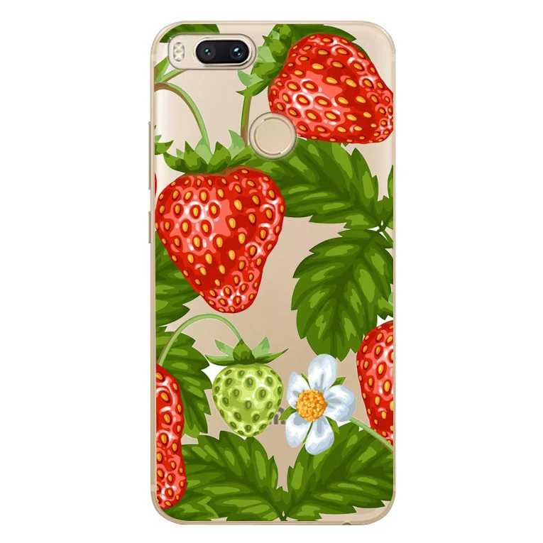 For Xiaomi Redmi 4X Note 3 4 Pro 4A 5 6 6pro Food Fruit Pineapple Lemon Banana Cactus Strawberry Case Cove A655 |