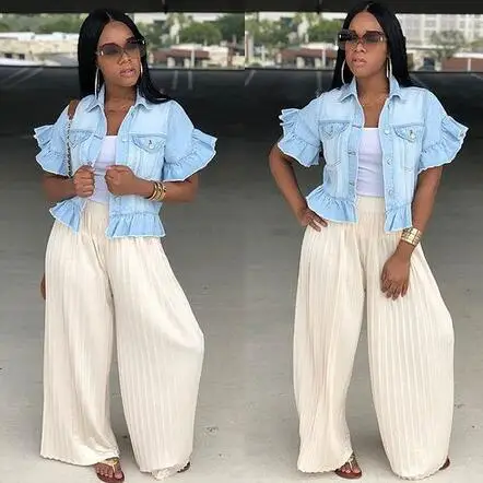 2018 сексуальная стильная брендовая Модная Повседневная женская джинсовая куртка