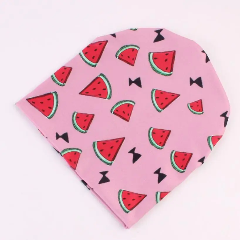 Весенне-осенняя хлопковая шапка для новорожденных девочек и мальчиков милые