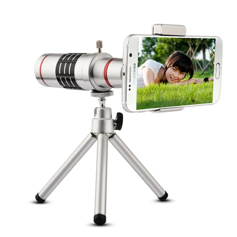 Универсальный телефон Объективы для камеры 18x зум объектив оптический телескоп