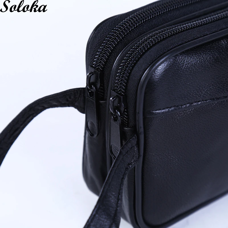 1 шт. роскошные мужские кошельки из натуральной овечьей кожи на