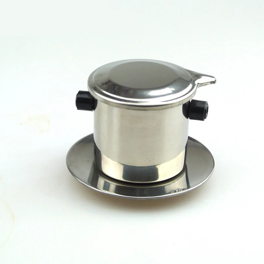 Портативная Кофеварка из нержавеющей стали мини Кофеварка/капельный фильтр для