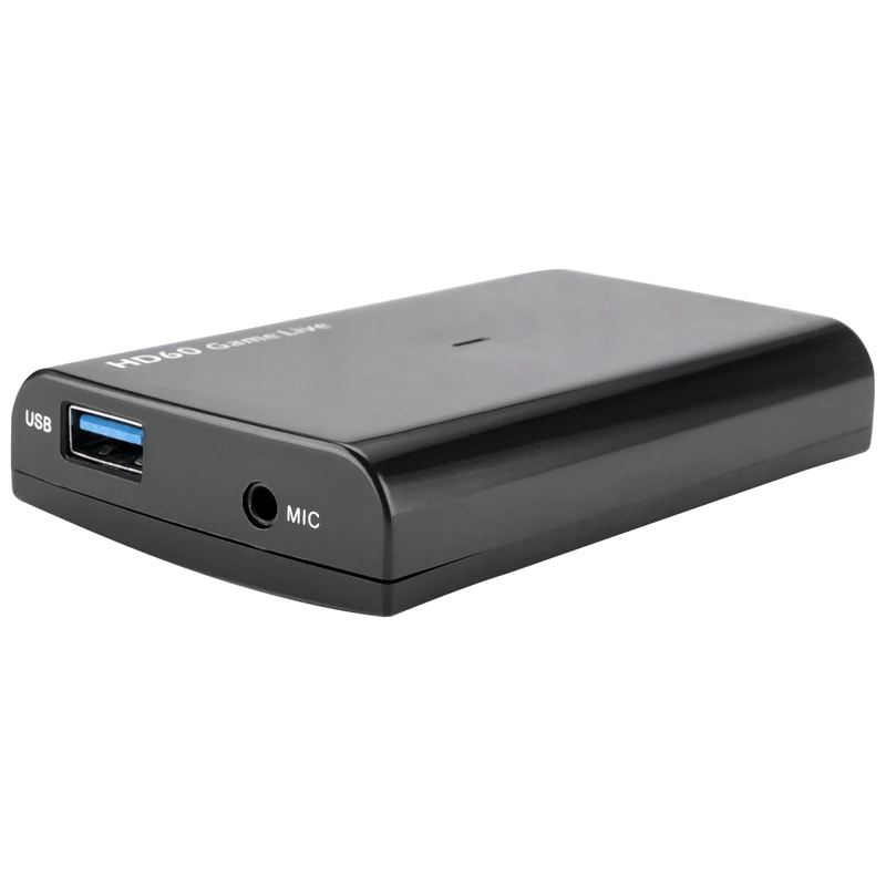HDMI Карта видеозахвата USB 3,0 Mic, HD 1080P 60fps игровой видеомагнитофон для PS3 PS4 Xbox tv BOX Twitch OBS Youtube Live Streaming