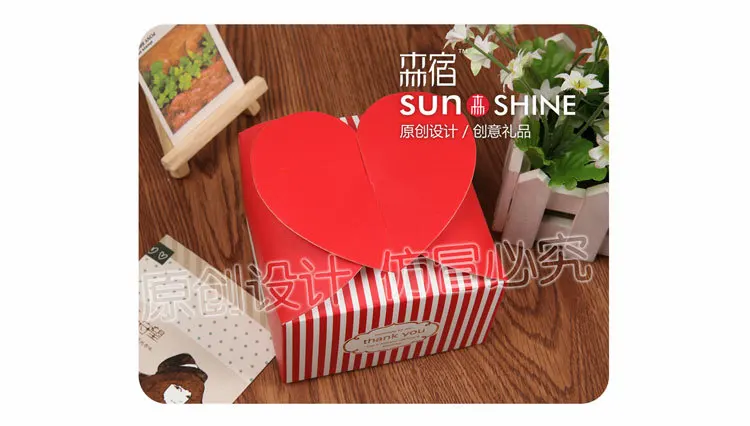 Подарочная коробка Love heart вечерние коробки для конфет на свадьбу и день