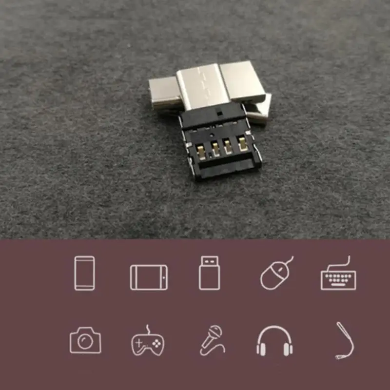 Высокоскоростной адаптер USB 3 1 Type C папа Micro 2 0 мама|usb 2.0 female|type-c maletype-c otg |