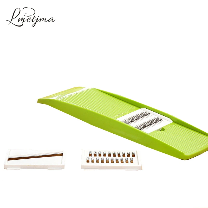 Ручная овощерезка LMETJMA LK0728L Терка с 3 лезвиями для картофеля моркови фруктов лука |