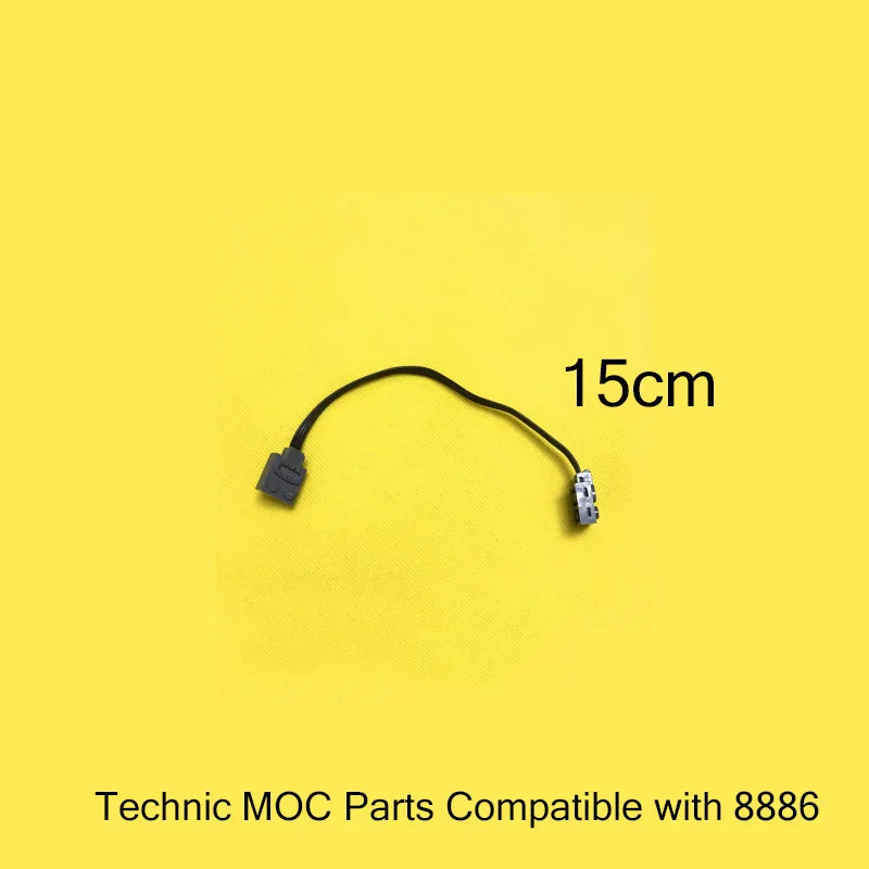 15cm Cabe Technic power функции электрический RC гоночный багги мотор аккумуляторная батарея коробка может регулировать выходную мощность MOC строительный блок игрушки - Цвет: 15cm Cabe