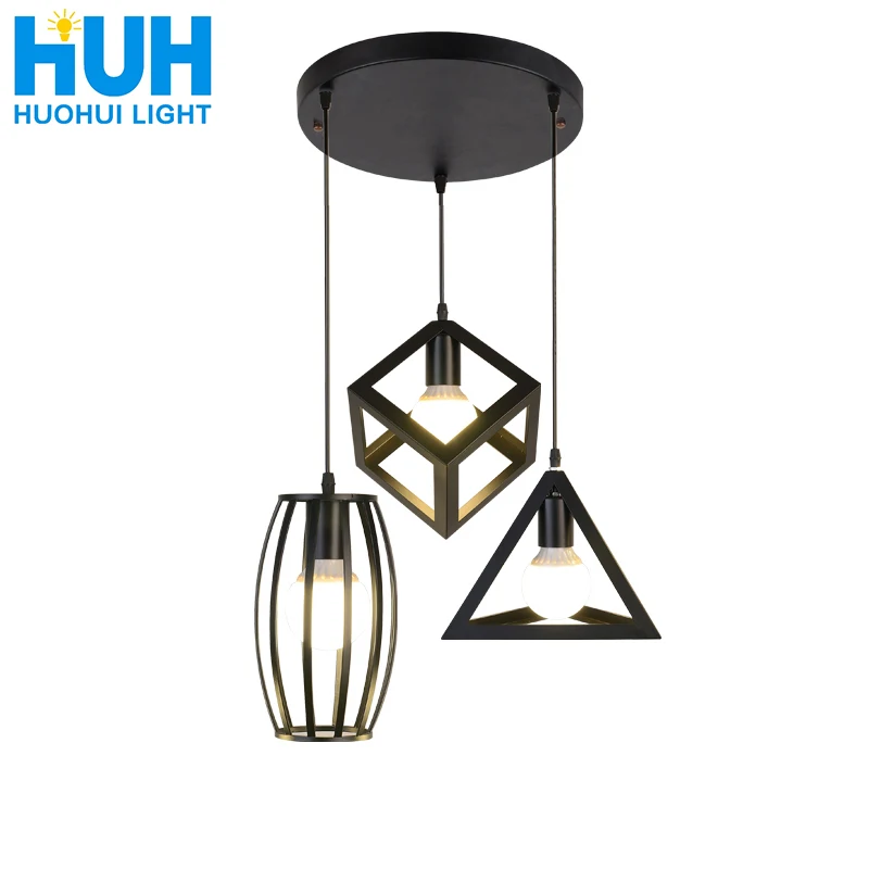 Винтажный светодиодный подвесной светильник кухонная винтажная лампа E27 в стиле