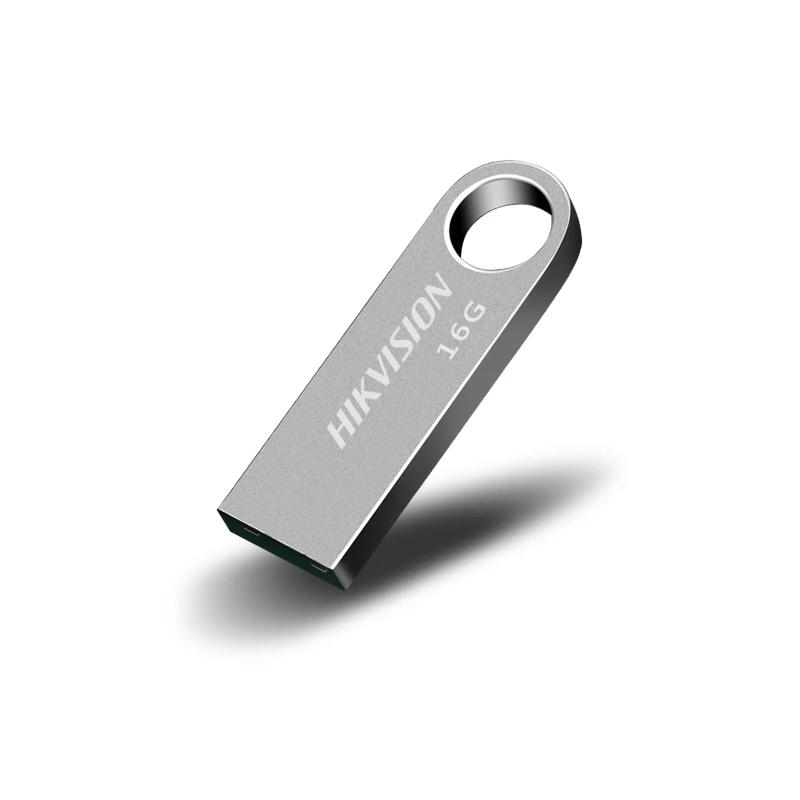 HIKVISION usb флешка 64 ГБ флэш-накопитель памяти USB stick 2.0 для ноутбука Настольный мини подлинный для работы учебы флешки - Цвет: Серебристый