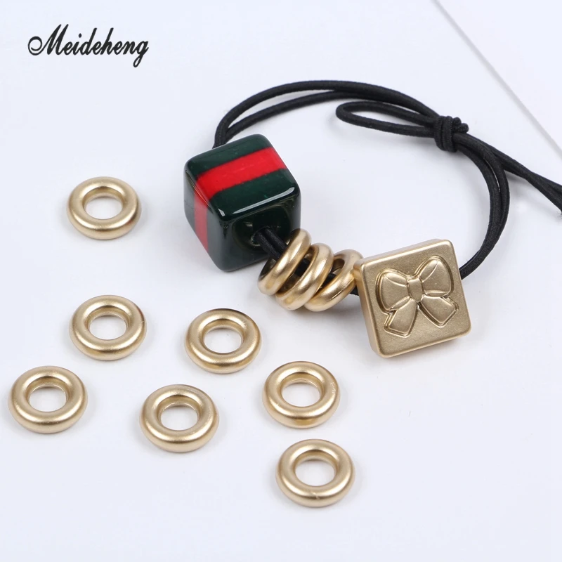 Акриловые золотистые бусины соски для самостоятельного изготовления ювелирных