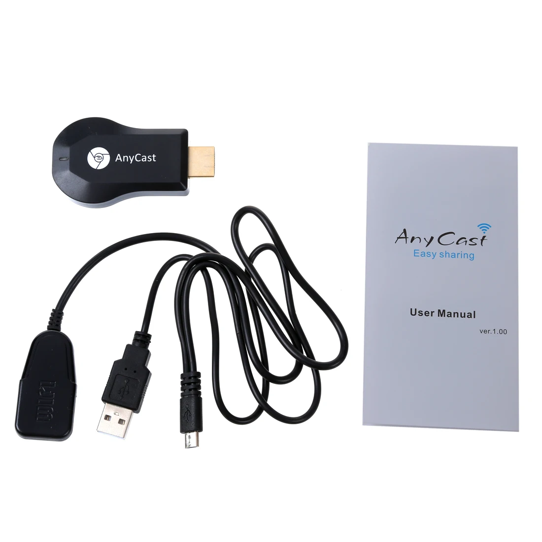 AnyCast M2 Plus Мини Wi-Fi дисплей донгл приемник 1080P Airmirror DLNA Airplay Miracast HDMI порт
