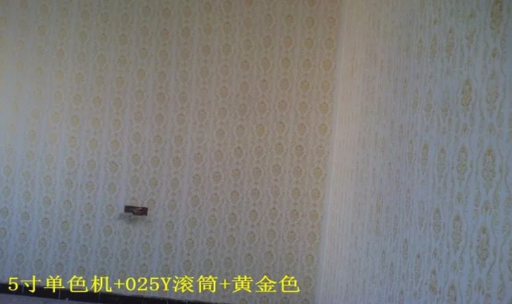 Горячая модель узор 025Y, 5 дюймов 3D резиновая декоративная настенная живопись ролик, настенный узор дизайн ролик