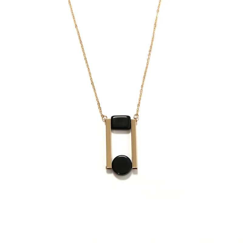 Бесплатная доставка модная Женская Новинка Геометрическая круглая Смола