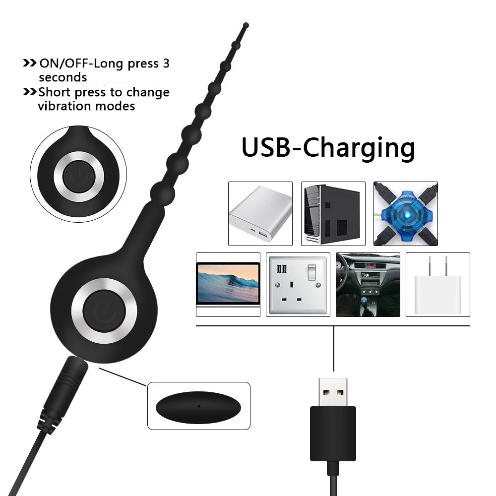 8 режимов уретральный вибратор вставка для пениса массажер стимулятор мужской