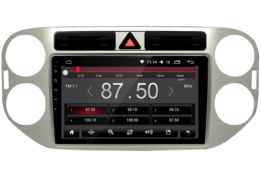 " ips 4G DSP Carplay Android 8 Восьмиядерный 4 Гб ОЗУ 64 Гб ПЗУ BT автомобильный dvd-плеер Стерео gps ГЛОНАСС для Volkswagen Tiguan 2007-2012