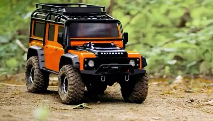red 1/10 масштаб внедорожника Cralwer грузовик Defender D110 Rover Land araxxas TRX4 RTR пульт дистанционного управления Автомобили - Цвет: red