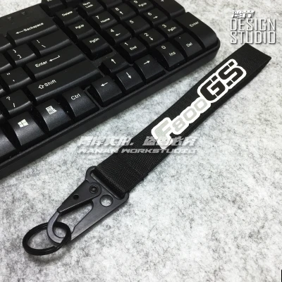 B English black Креативная Мода SH Hellalfush Велоспорт гоночный брелок GS Приключения брелок для японских спидоохотников 17x2,5 см - Название цвета: B English black