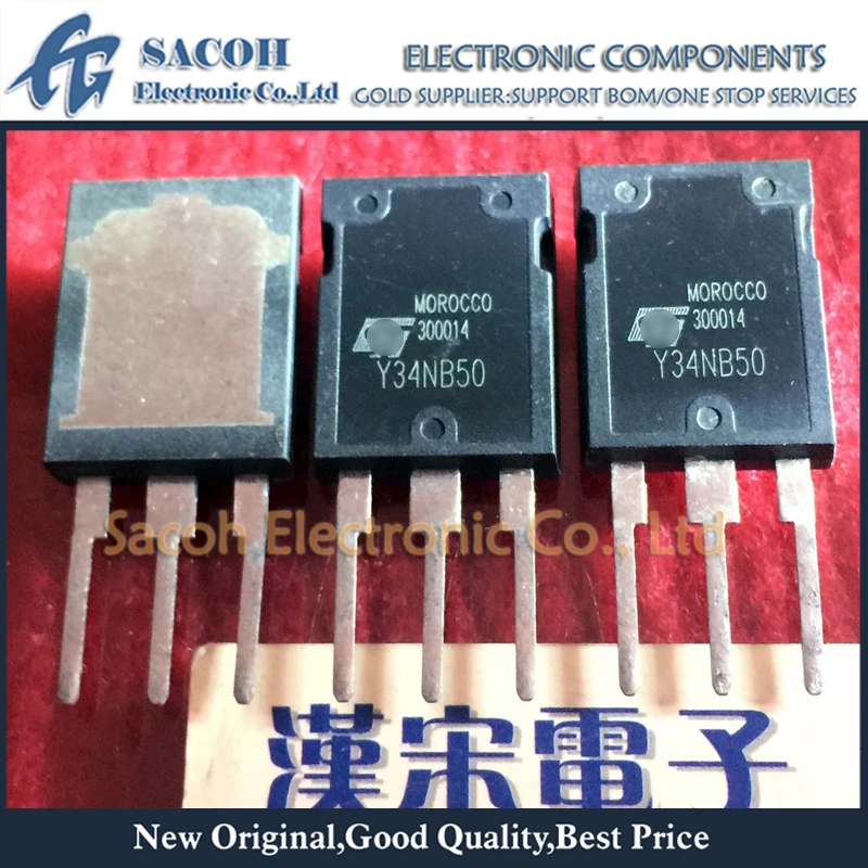 Бесплатная доставка 10 шт. STY34NB50 Y34NB50 STY34NB50F Y34NB50F Max247 34A 500V PowerMESH MOSFET|Инструменты для