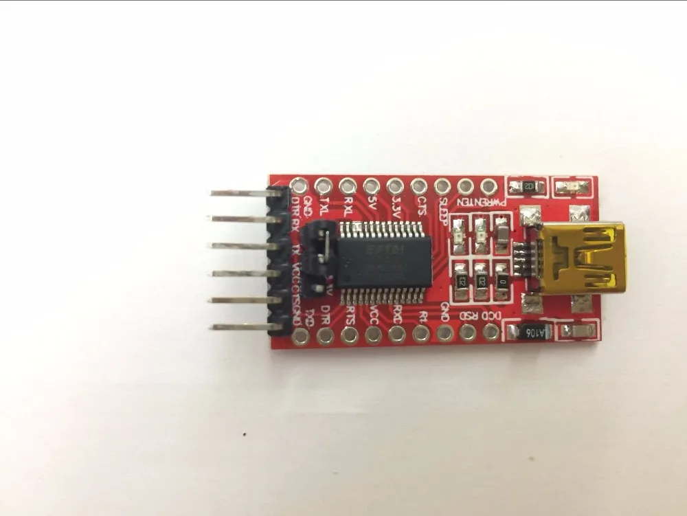 5 шт. смарт-Электроника FT232RL FT232 FTDI USB 3 В в TTL последовательный адаптер модуль