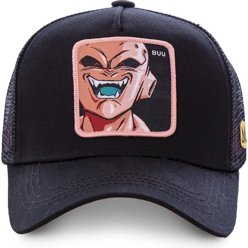 Летний мультфильм Dragon Ball Z сетчатая бейсболка с колпаком Аниме Вышивка для женщин мужчин открытый грузовик водителя папа шляпа - Цвет: BUU