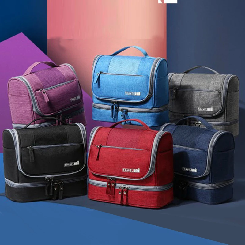 Новая Мужская и Женская дорожная Сумка водонепроницаемая сумка для косметики Сумка Для Макияжа