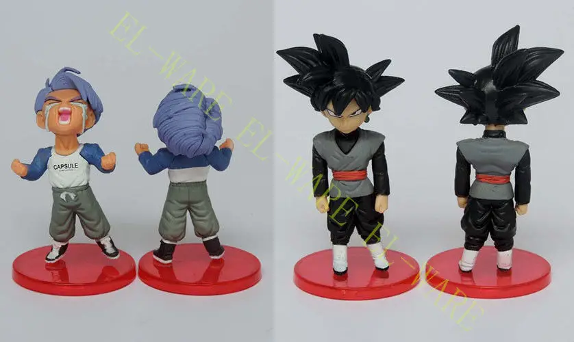 18 шт./компл. Драконий жемчуг Z GokuYamcha Puar Bulma Rosh 5 8 см мини милый ПВХ фигурка торт
