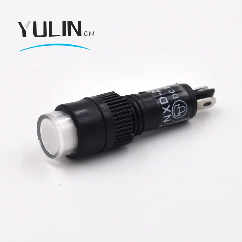 Фонарь со светодиодной лампой фонарь с отверстием 8 мм электрический индикатор 110