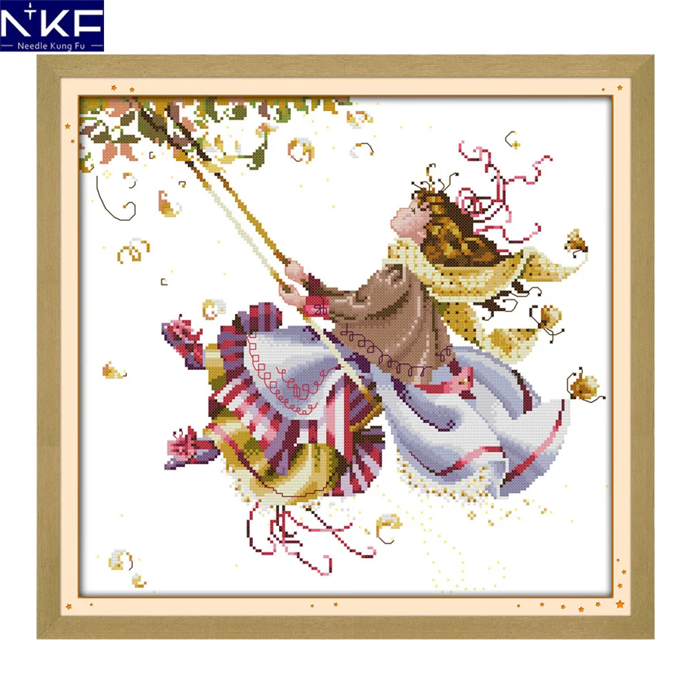 Набор для вышивки и качели|cross stitch set|cross stitchchristmas cross |