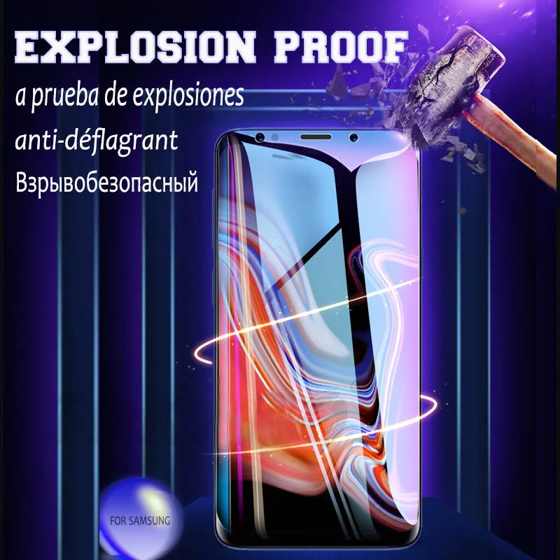 5D Защитное стекло для Samsung A9 A7 2018 A750 закаленное Galaxy A 7 9s Защитная пленка экрана A72018