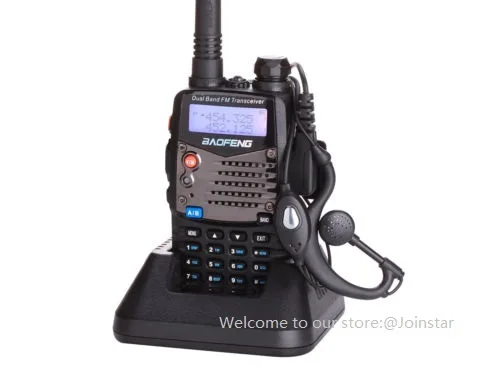 2 шт. черный BaoFeng UV 5RA + двухстороннее радио 1 * программный кабель BF микрофон 771 F