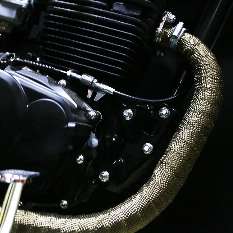 10 м выхлопная труба антиожоговая теплоизоляционная лента рулон ткани |