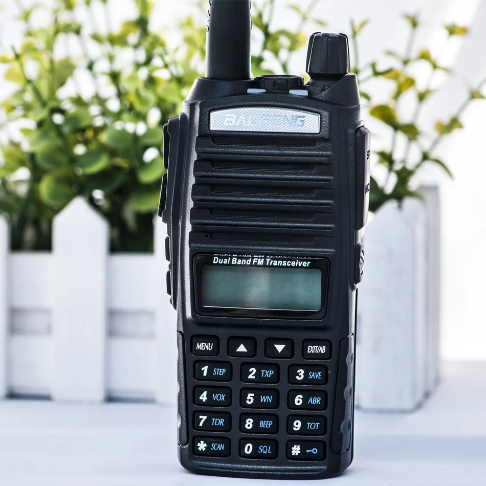 Портативная рация Baofeng UV 82 Plus 8 Вт двухдиапазонный приемопередатчик 10 км мощности