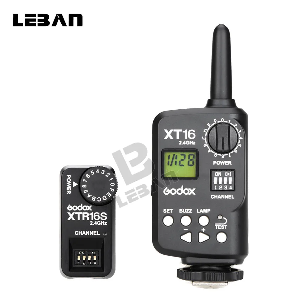 Godox XT-16S XT16S 2 4G беспроводной пульт дистанционного управления Flash Trigger для Ving V850 V860
