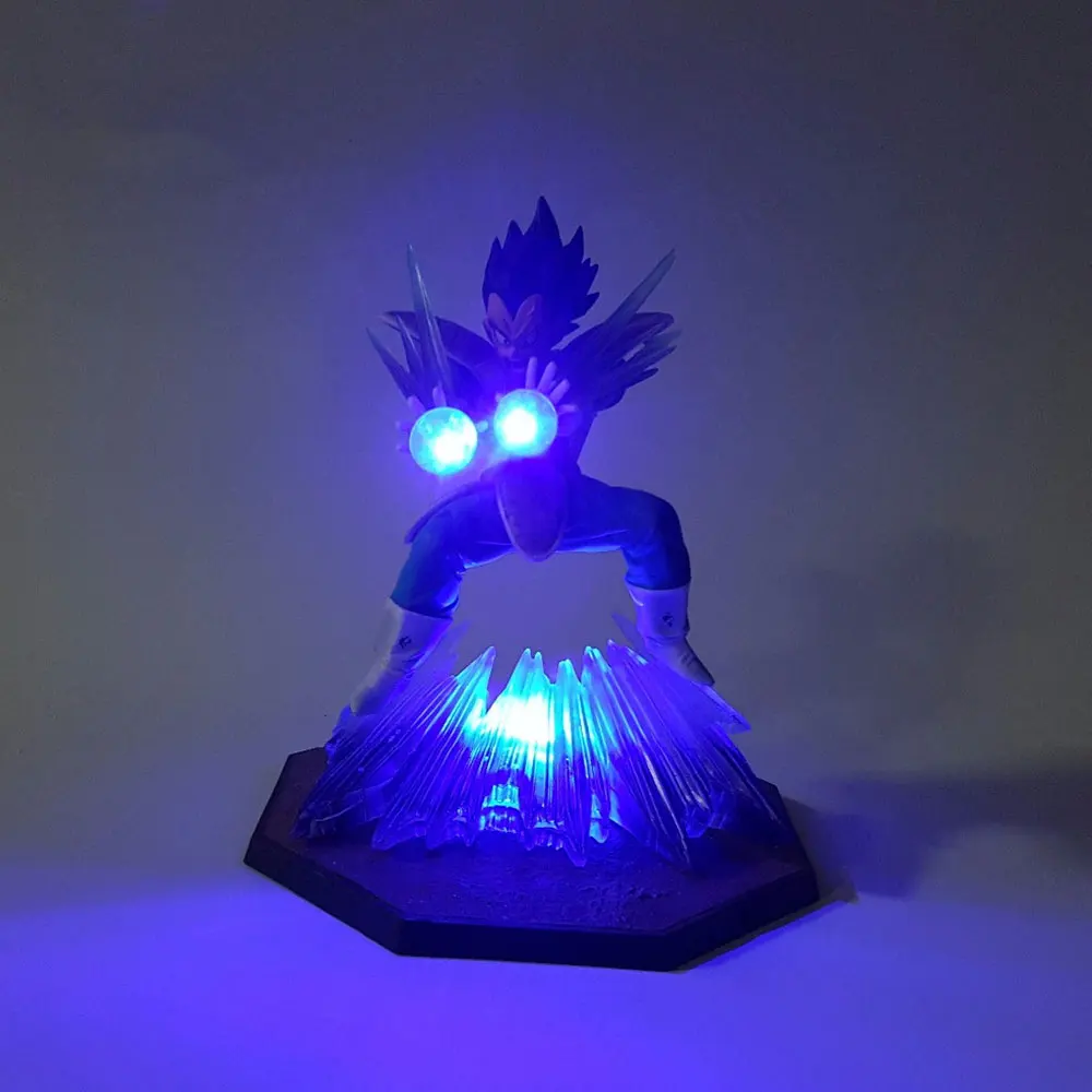 Dragon Ball Z Goku vegeta и Piccolo трусы фигурка freeza светодиодный ночник Kamehameha аниме Dragon Ball Z DIY декоративный светодиодный фонарь