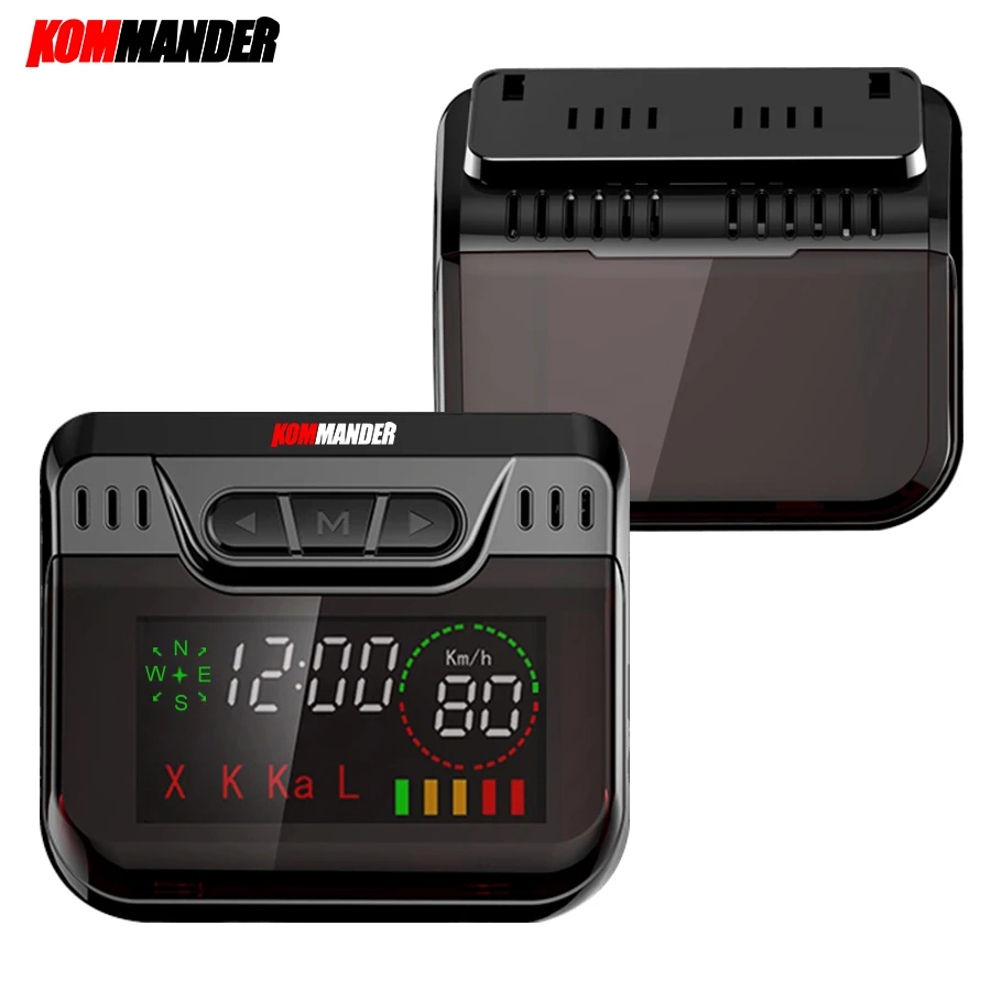 Kommander r600 2 в 1 с gps автомобиль анти радар полиции скорость авто x ct k la