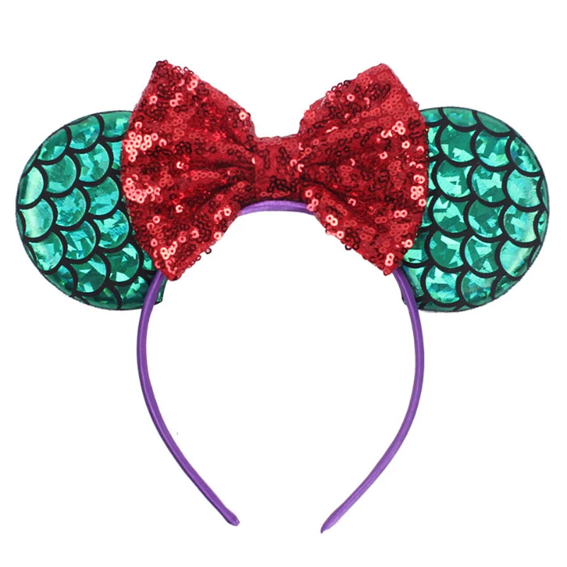 Disney/ милые банты для девочек, повязка на голову, уши, аксессуары для волос, детские женские головные аксессуары, головной убор, повязка для волос, праздничные Вечерние