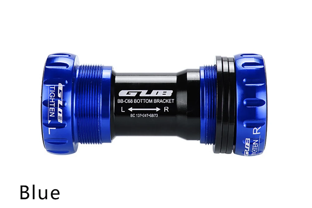 Велосипедный керамический подшипник дно GUB C-68 Fat Bike горный MTB велосипедный каретка совместимые нижние кронштейны велосипедная резьба оси