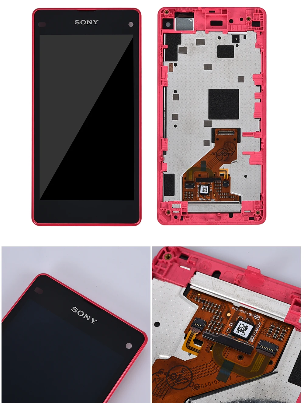 Сенсорный экран для sony Xperia Z1 Mini Compact D5503 M51w ЖК-дисплей дигитайзер сенсор стеклянная панель в сборе с рамкой