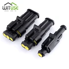 TSLEEN Прямая поставка 10x 123456 Pin Way герметичный автомобильный водонепроницаемый Электрический кабель соединитель автомобильный комплект для мотоцикла автомобиля